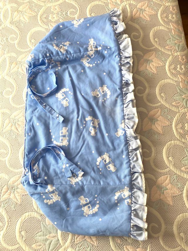 Saco + funda mini cuna. Precioso