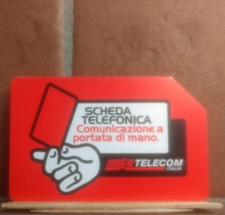 Tessera telefonica Comunicazione a portata di mano