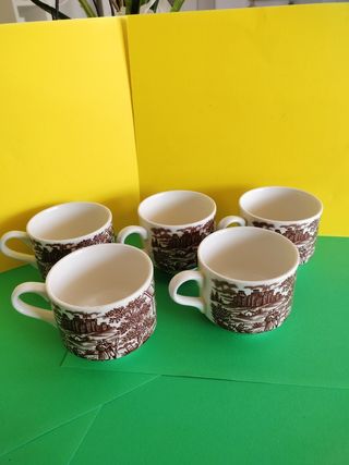 5 tazze inglesi Churchill