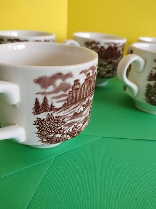 5 tazze inglesi Churchill