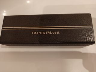 Bolígrafo y Portaminas antiguo Papermate