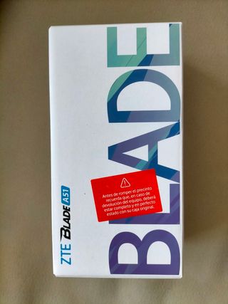 movil ZTE BLADE A51 NUEVO