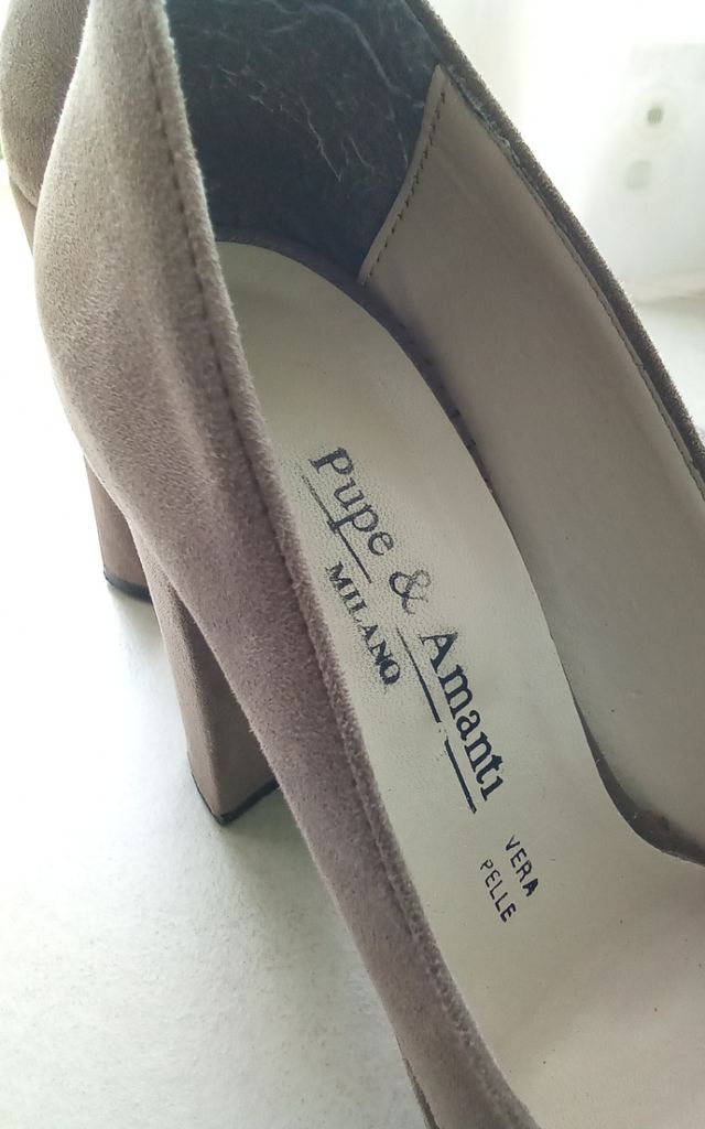 scarpe donna con plateau n.37