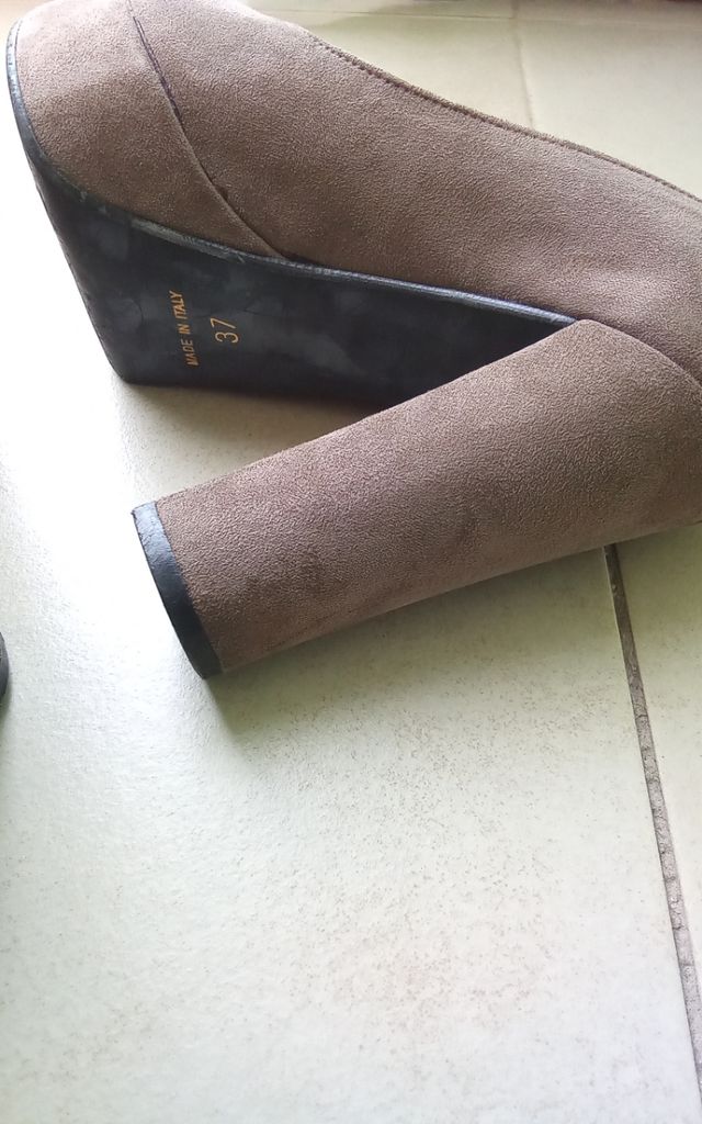 scarpe donna con plateau n.37