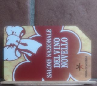 Tessera telefonica Salone italiano del vino