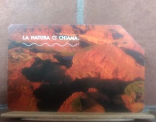 Tessera telefonica La natura chiama Grand canyon