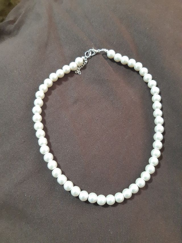 collar perlas bisuteria
