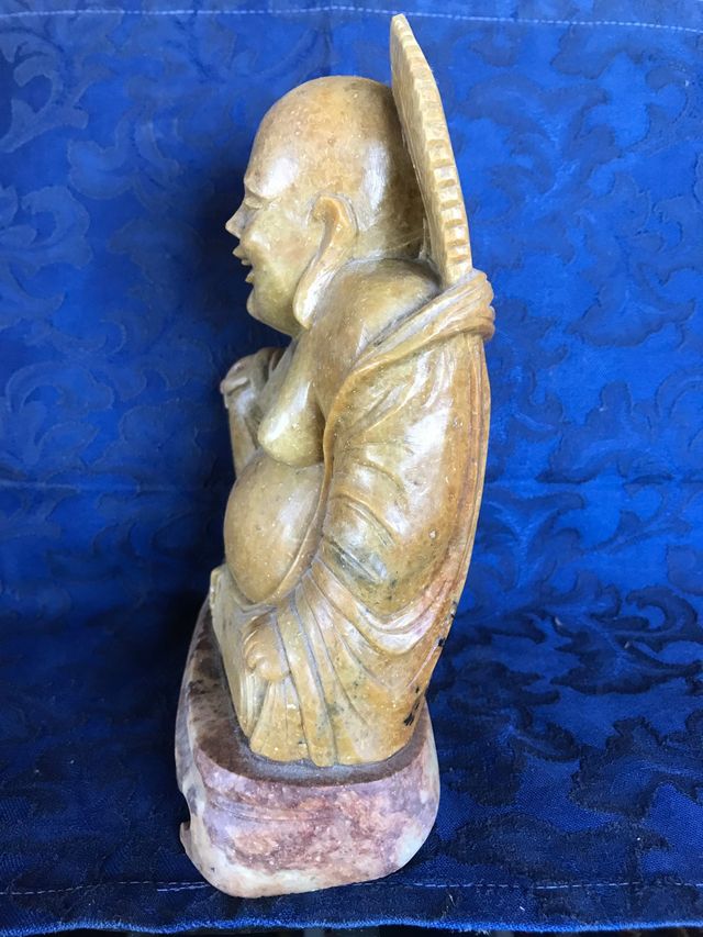 Buddha in pietra saponaria  1970