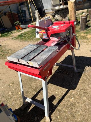 Cortador piedra con agua