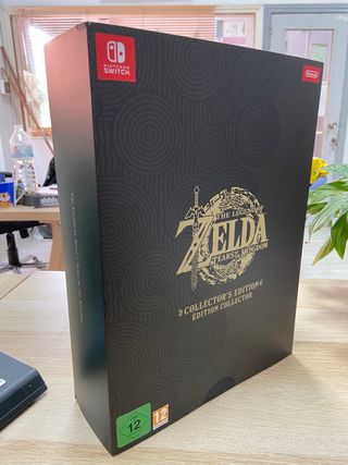 Edición coleccionista Zelda tears of the kingdom t