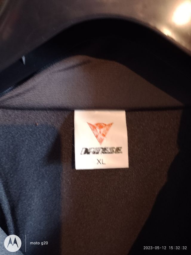 tuta sportiva Dainese verde petrolio 