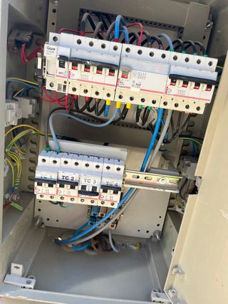 Cuadro eléctrico de obra