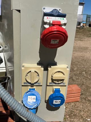 Cuadro eléctrico de obra