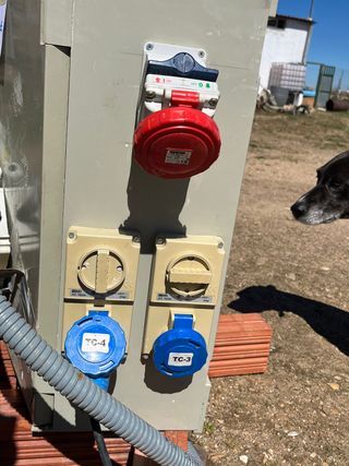 Cuadro eléctrico de obra