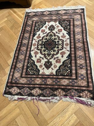 2 Alfombras orientales pie de cama