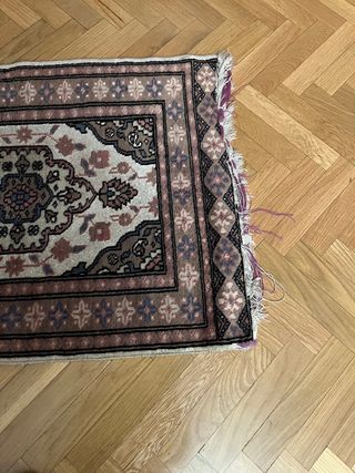 2 Alfombras orientales pie de cama