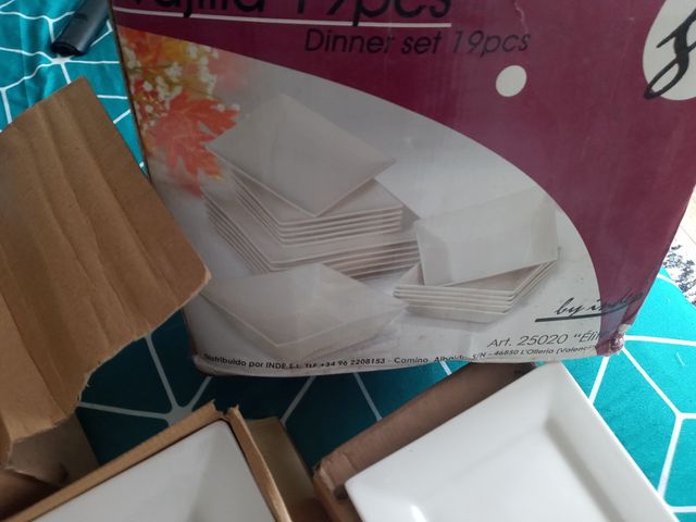 vendó fajilla nueva cuadradas.