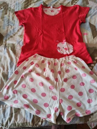 conjunto pijama de niña.