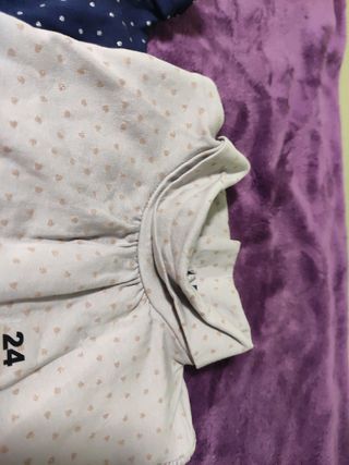 3 Camisetas gorditas 24 meses