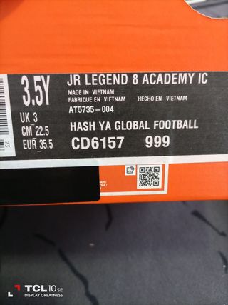 zapatillas niño Nike JR Legend 8 Academy IC