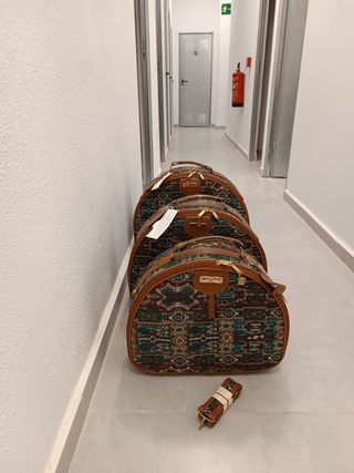 Juego de maletas vintage