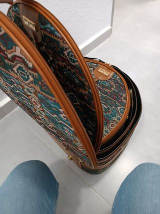 Juego de maletas vintage