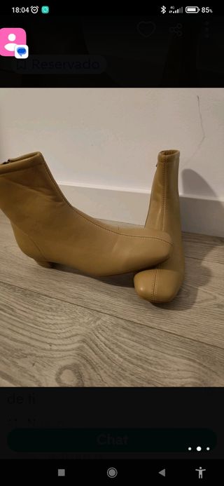 Botines mostaza 41 alta gama a estrenar C.Paravano