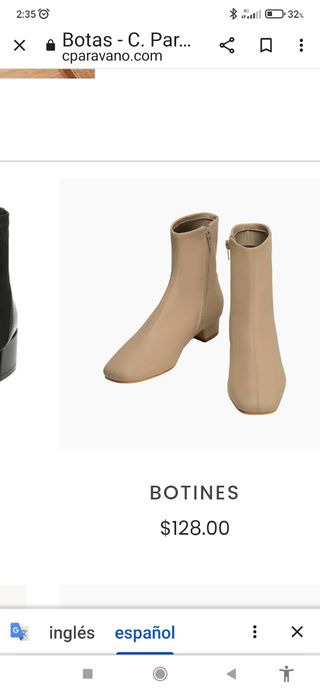 Botines mostaza 41 alta gama a estrenar C.Paravano