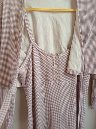 conjunto camisón con mañanera gari Gimeno