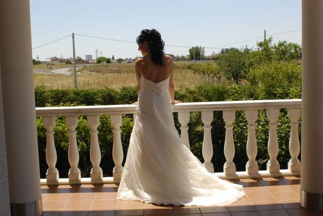 vestido de novia palabra de honor