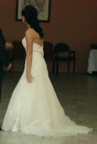 vestido de novia palabra de honor