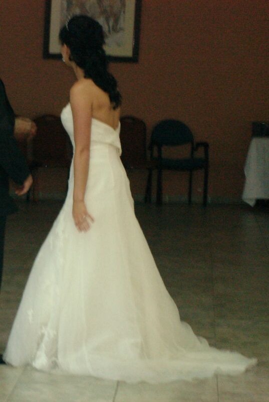 vestido de novia palabra de honor