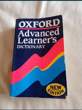 Dicionário Oxford advanced learners
