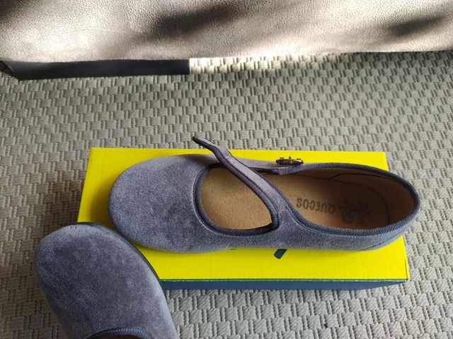 Manoletinas gris perla