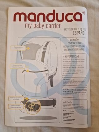Mochila Manduca ergonómica, Navy