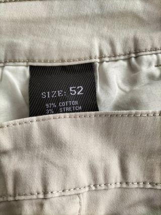 Pantalón talla grande