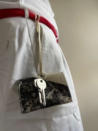 Cartera carterica faltriquera bragada San Fermin