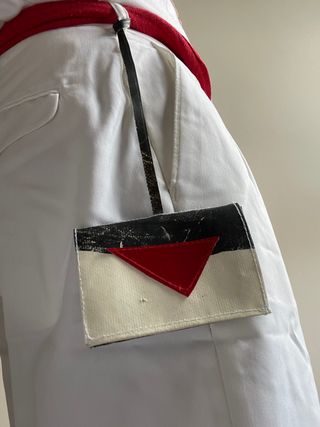 Cartera carterica faltriquera bragada San Fermin