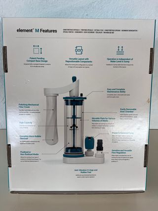 Acuario marino cuadrado 1m x 1m