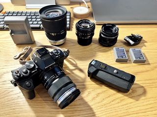 Olympus OM-D E-M5 12-50 + Sigma + Fujinon + Zenit