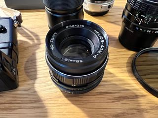 Olympus OM-D E-M5 12-50 + Sigma + Fujinon + Zenit