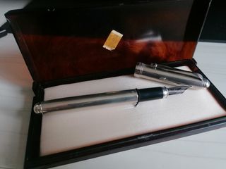 pluma estilográfica plata 925 Aurga 