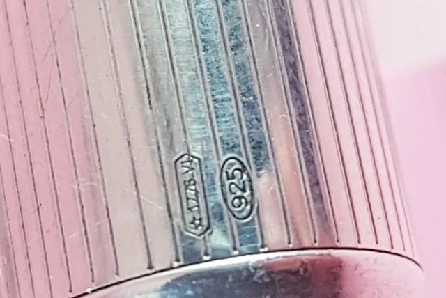 pluma estilográfica plata 925 Aurga