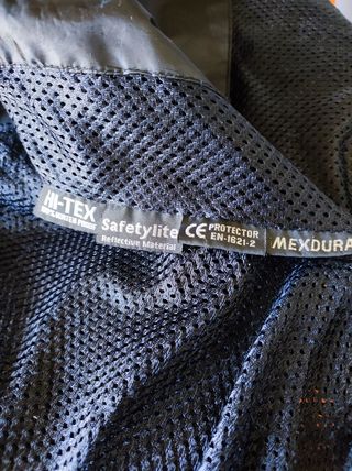 Giubbotto moto estivo in rete con protezioni Liv.2