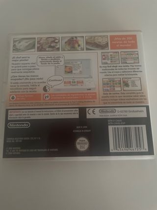Nintendo DS cocina conmigo