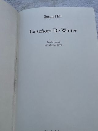 La señora de Winter