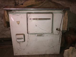 Cocina económica de leña