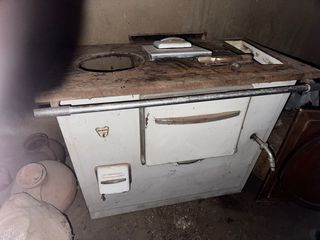 Cocina económica de leña