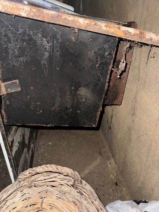 Cocina económica de leña