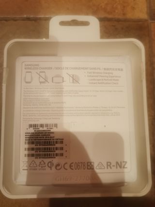 Cargador Inalambrico Samsung